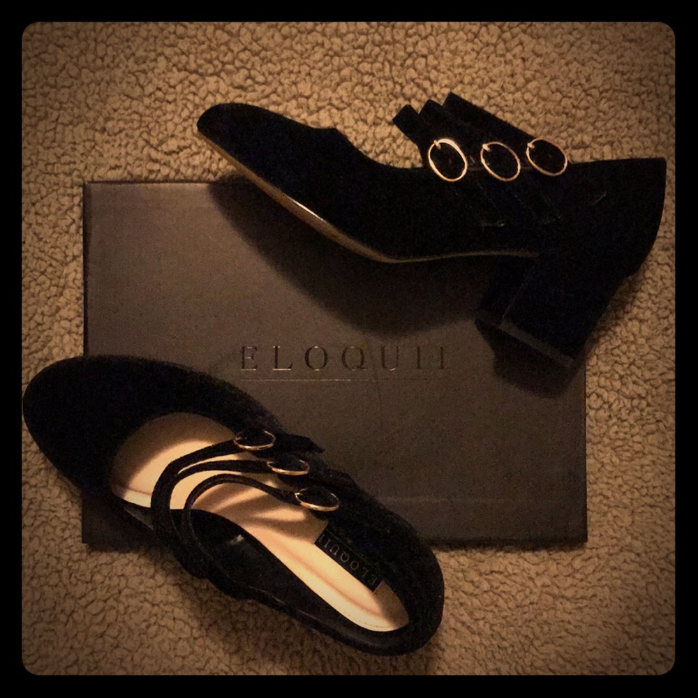 Eloquii Mary Jane Buckle Heel